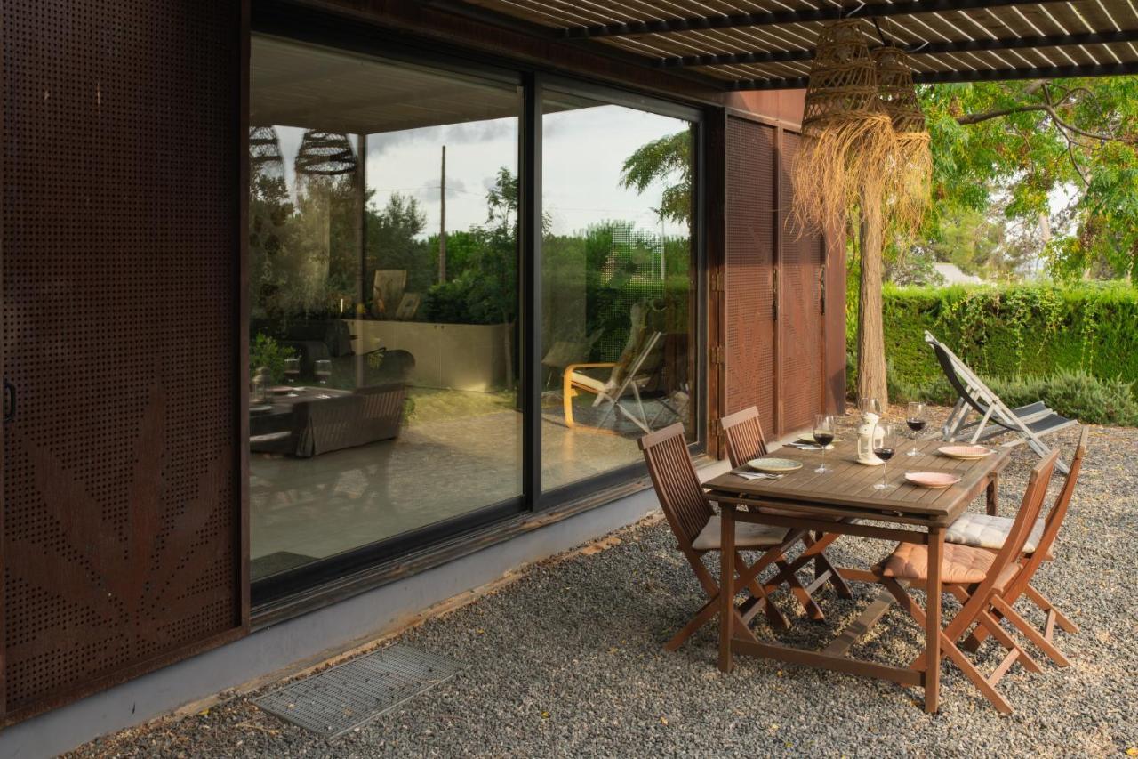 Menta House Preciosa Eco-Casa Con Gran Jardin Y Barbacoa Villa Alcover Ngoại thất bức ảnh